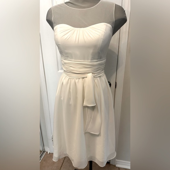 Colour by Kenneth Winston white dress size 8 - Picture 4 of 8